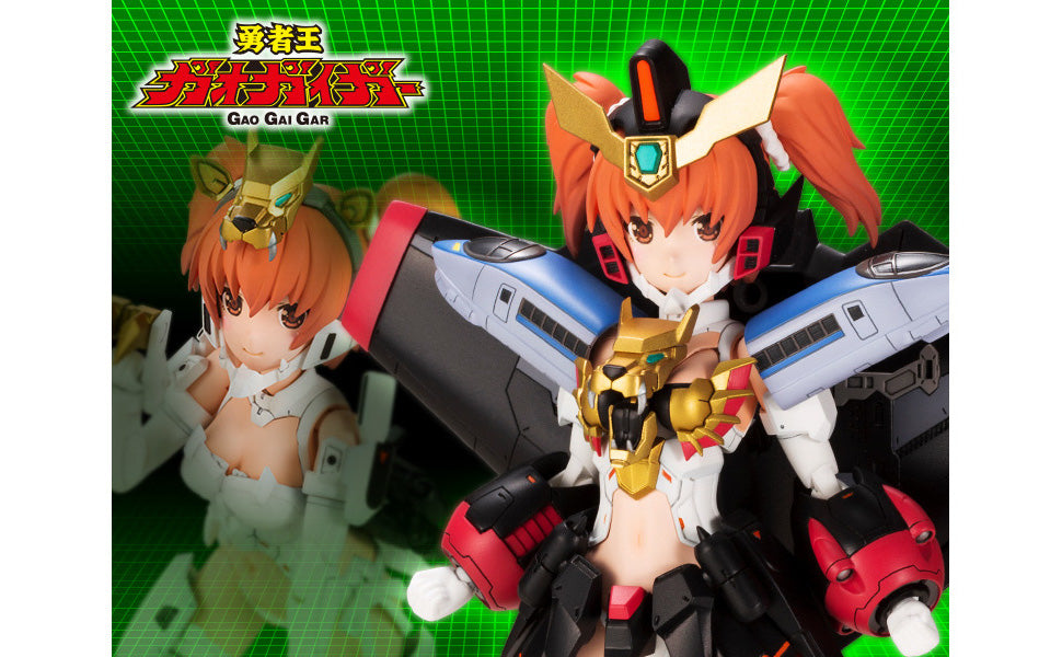 Final Fusion: King of Brave GaoGaiGar Cross Frame Girl Model Kit by Kotobukiya