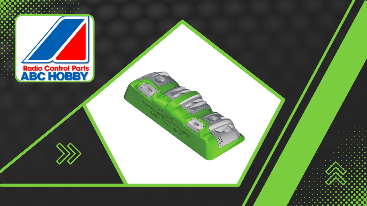 New from ABC Hobby: Light Covers for Subaru Impreza (GC8) Crafted for a Distinct Visual Tone