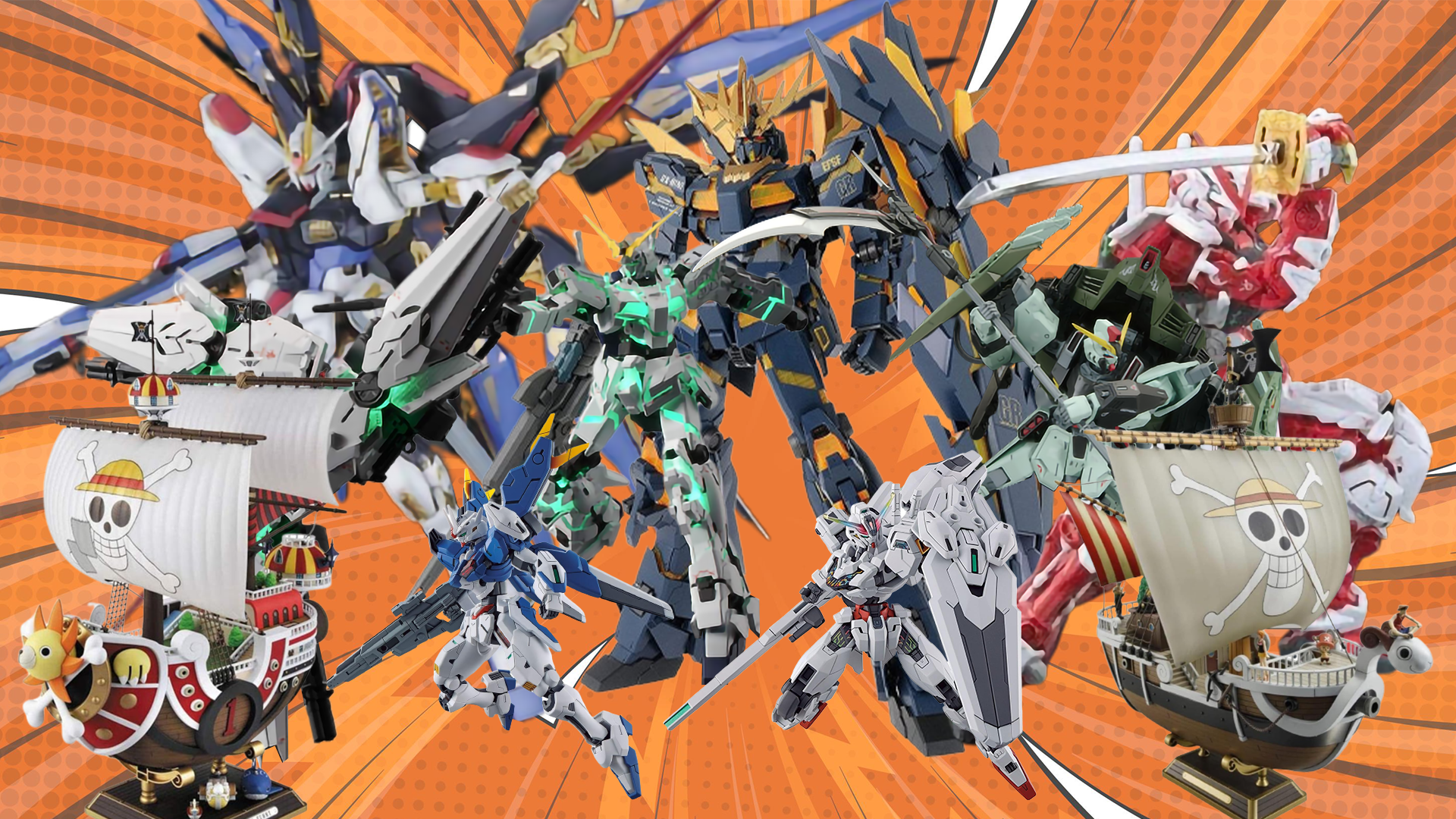 Epic Assemblies Await: Bandai's Spectacular Lineup of Model Kits!