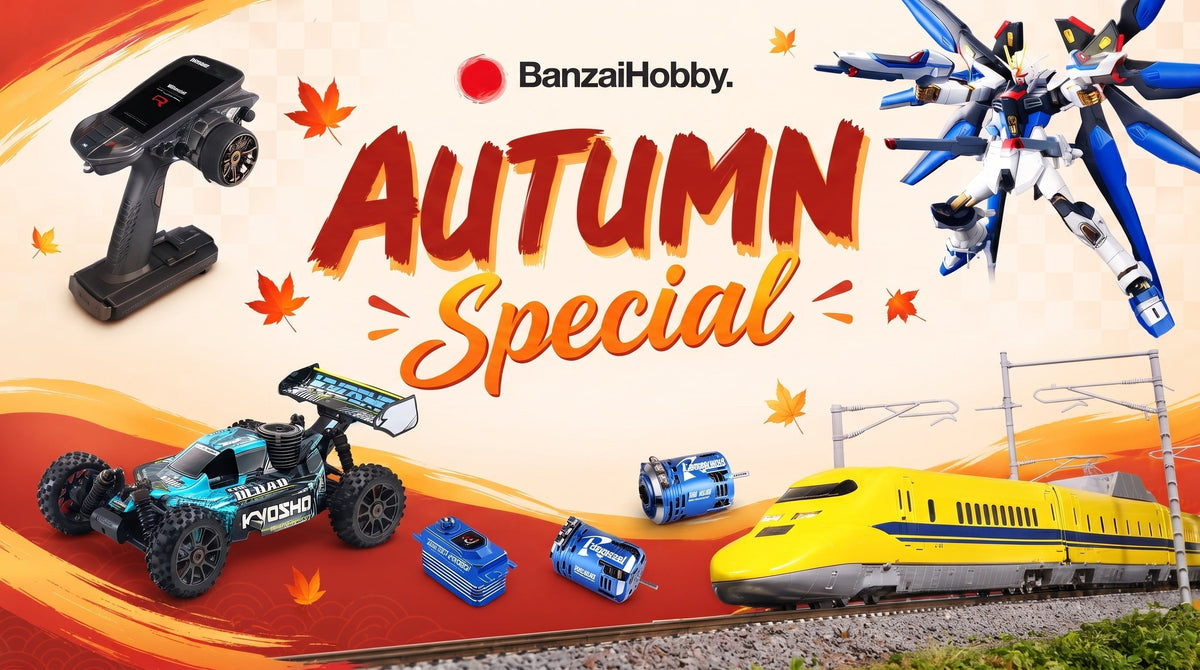 Welcoming new season with BanzaiHobby's Autumn Special 🍂