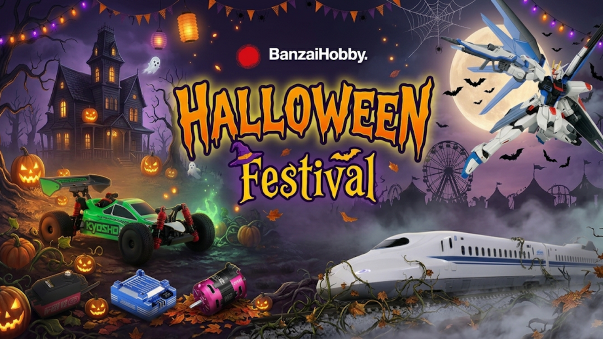 🎃 Banzai Hobby Halloween Festival is here! 🎃