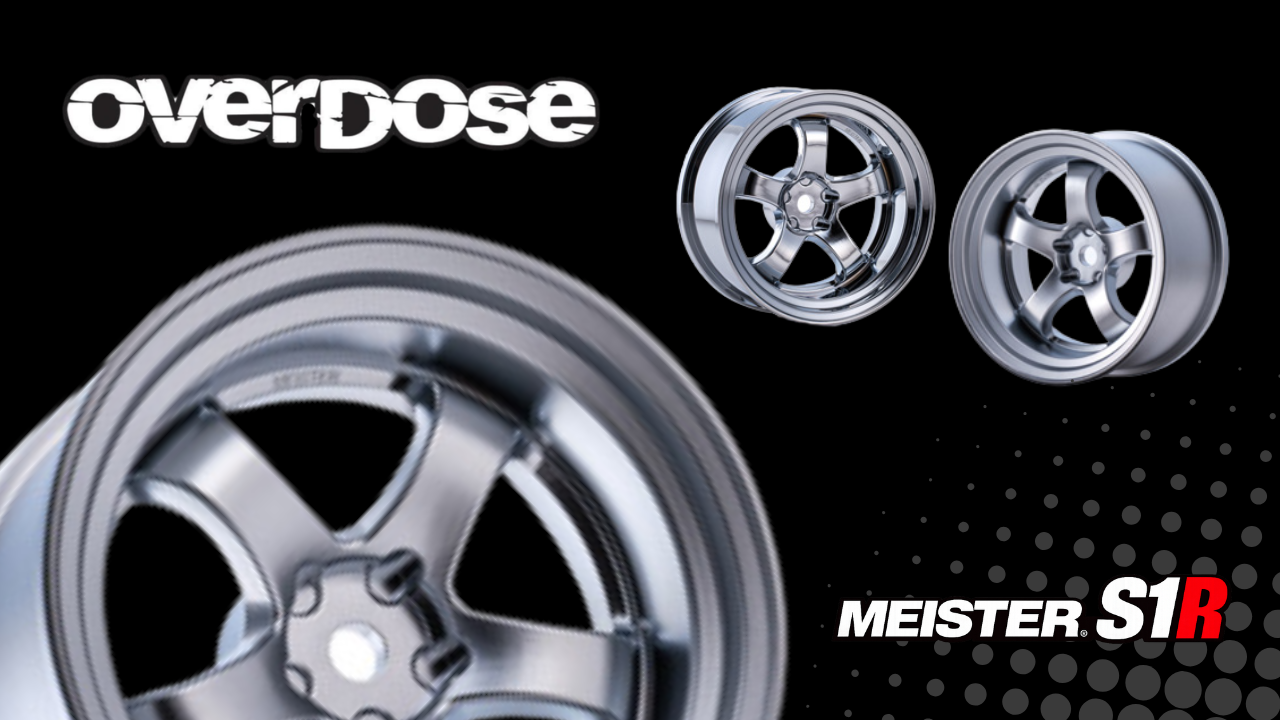 New Pre Order from OVERDOSE: WORK MEISTER S1R Wheels Return in Matte and High Chrome Finishes