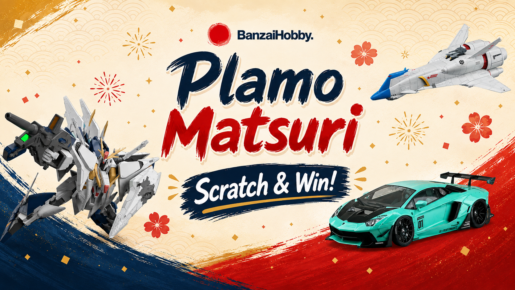 Plamo Matsuri: Scratch & Win!