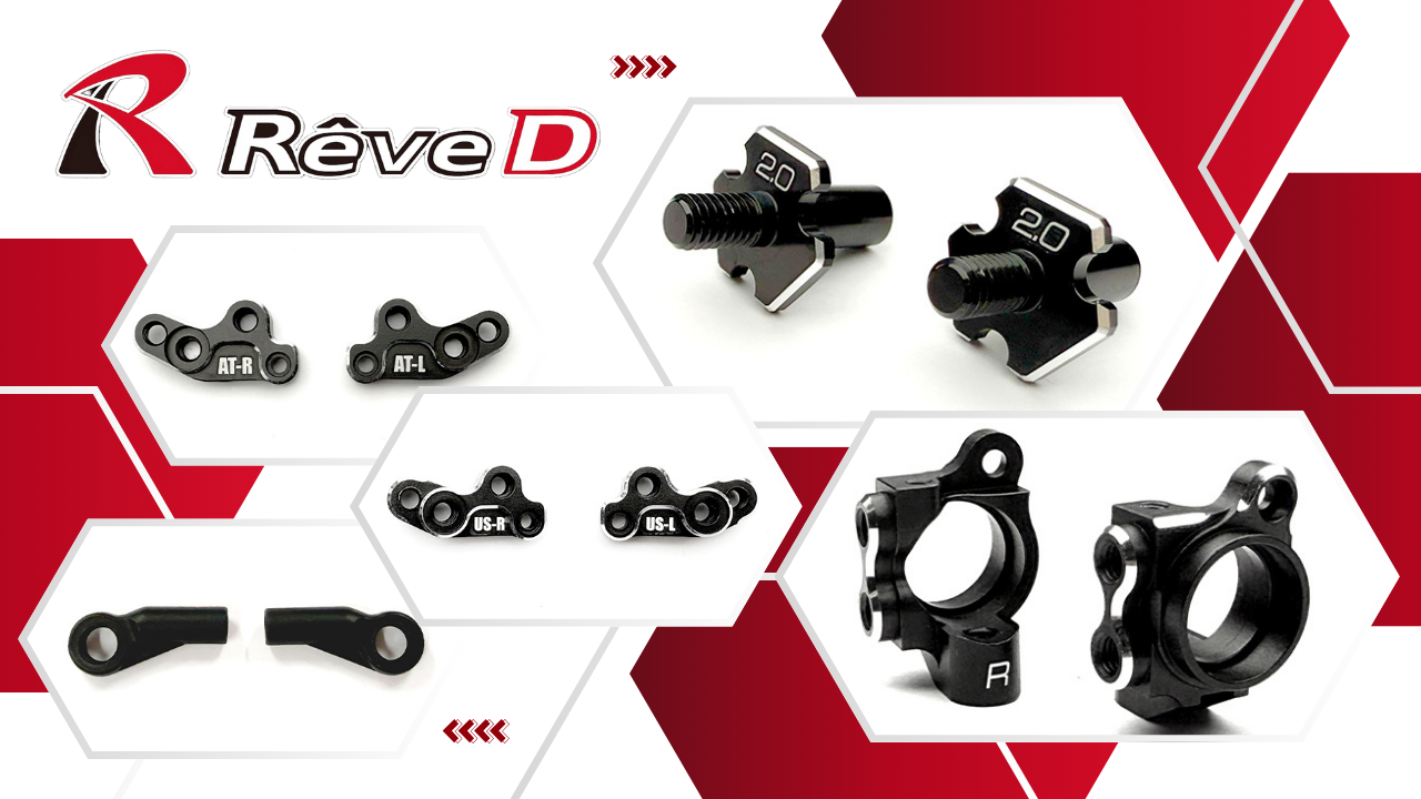 New from REVED: Fresh Components for Expert-Level RDX Front-End Setup Solutions