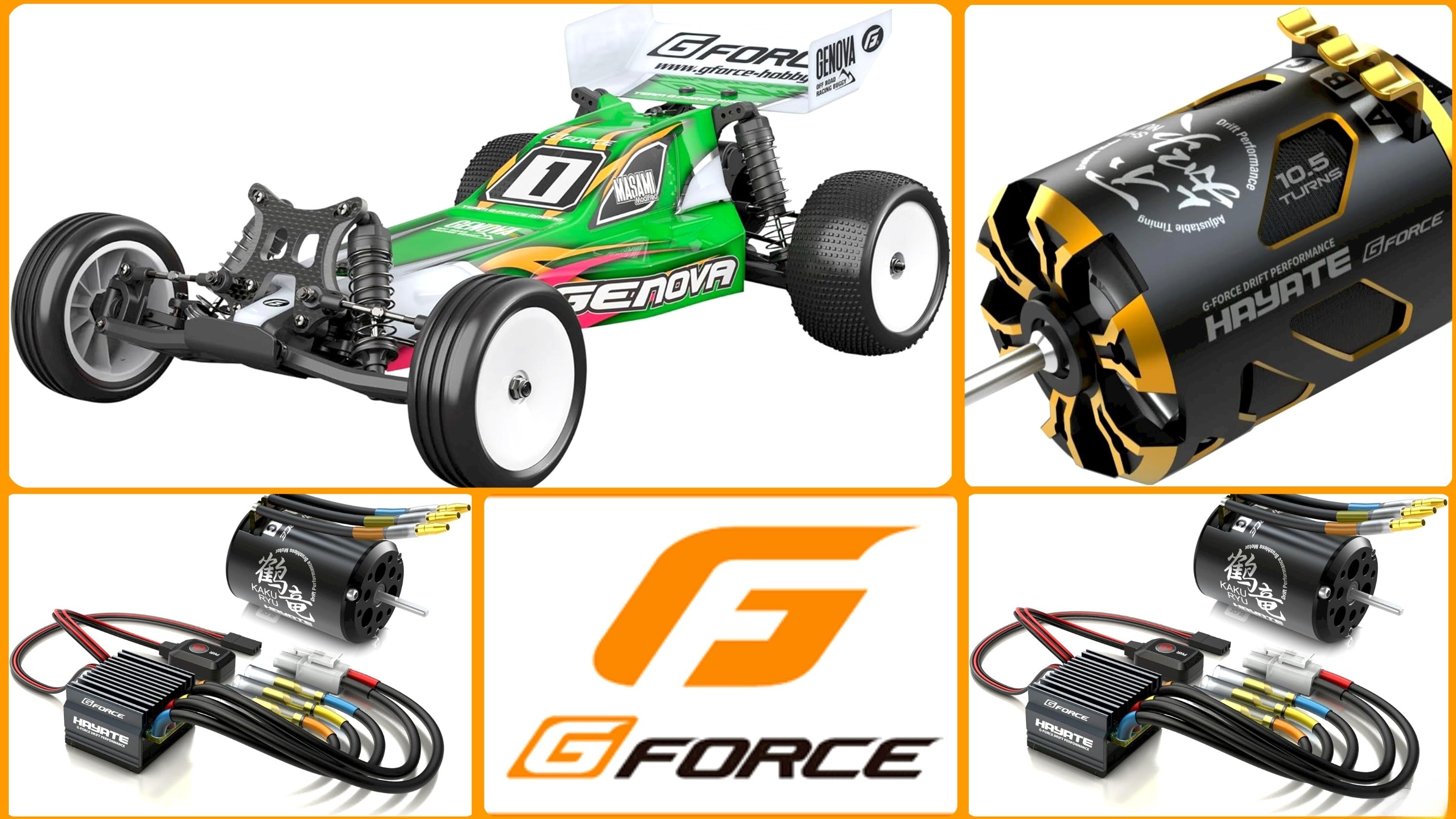 Chase the Line with G-Force: SHIRANUI Motors, KAKURYU Combos & GENOVA Ver.2 Buggy