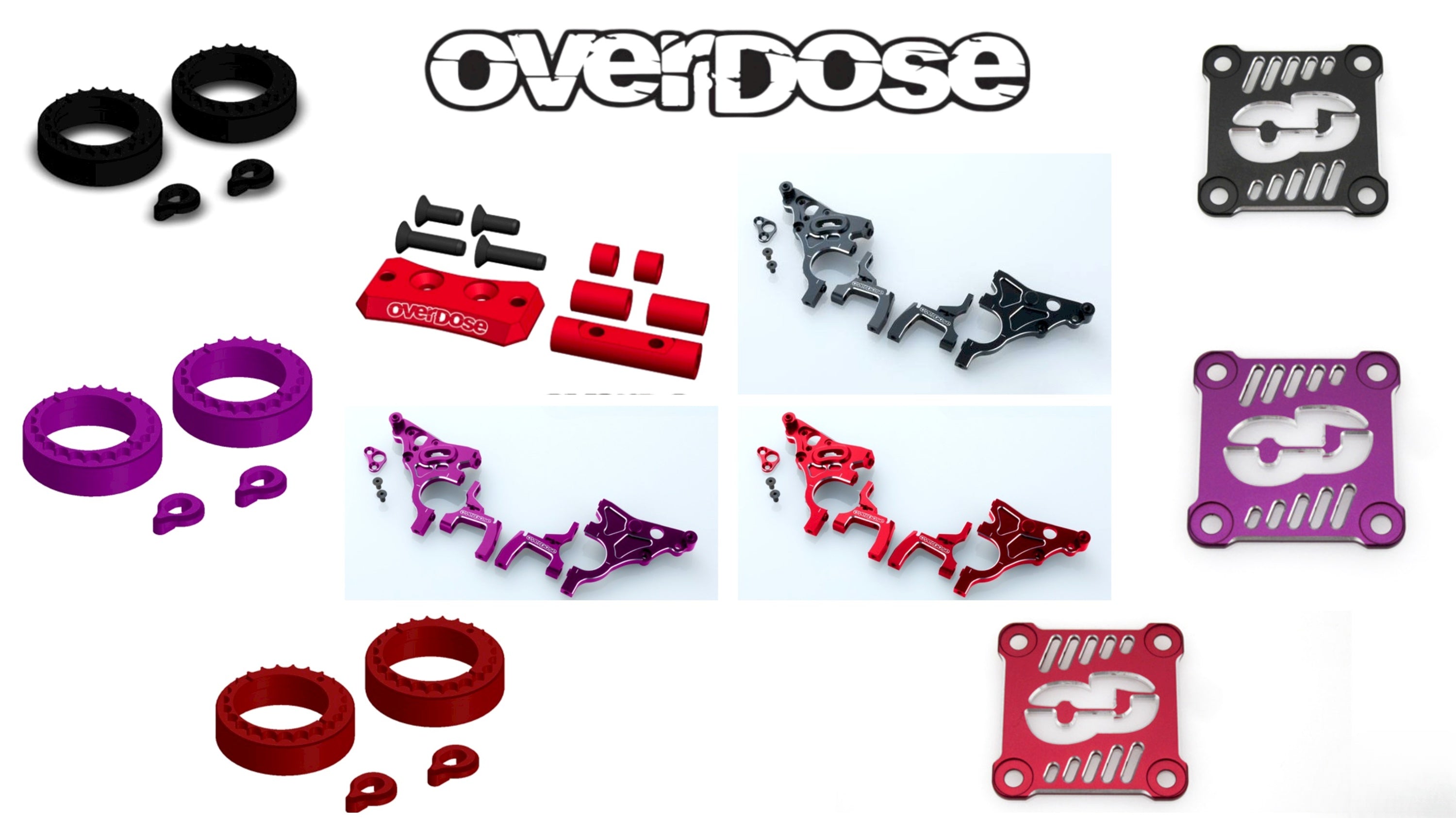 OVERDOSE (Re-Production): Drift-Grade Aluminum – Fan Armor, Bulkheads & Bearing Tech Reborn