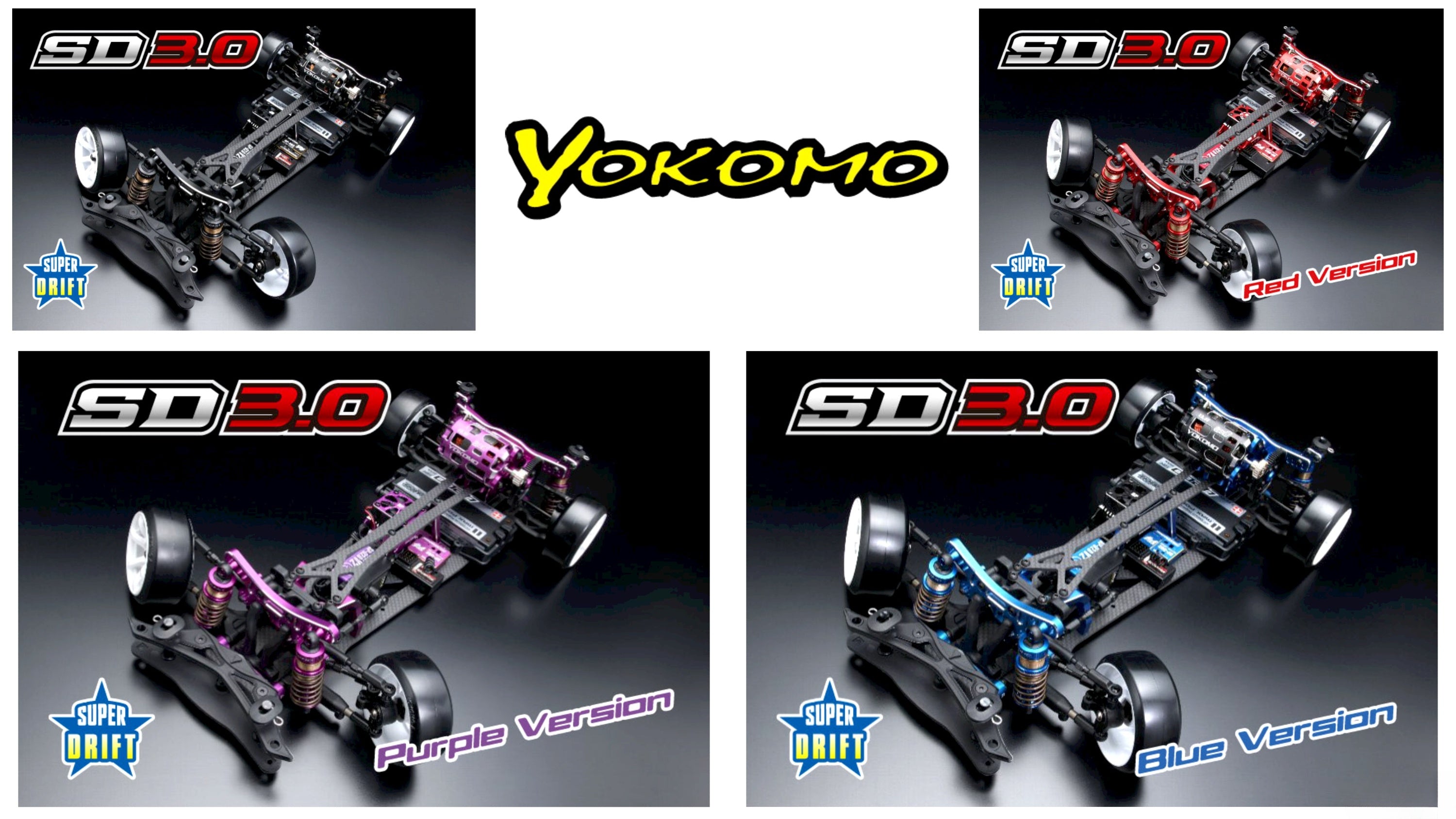 Yokomo (Re-Stock): Explore the SD3.0 Series – Assemble Kits and