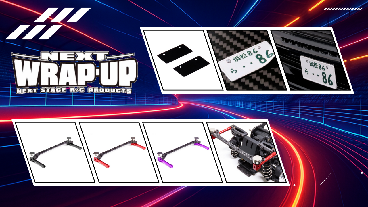 New from Wrap-Up Next: Innovative Magnetic Mount Sets and Sleek Plate Bases for RC Builders