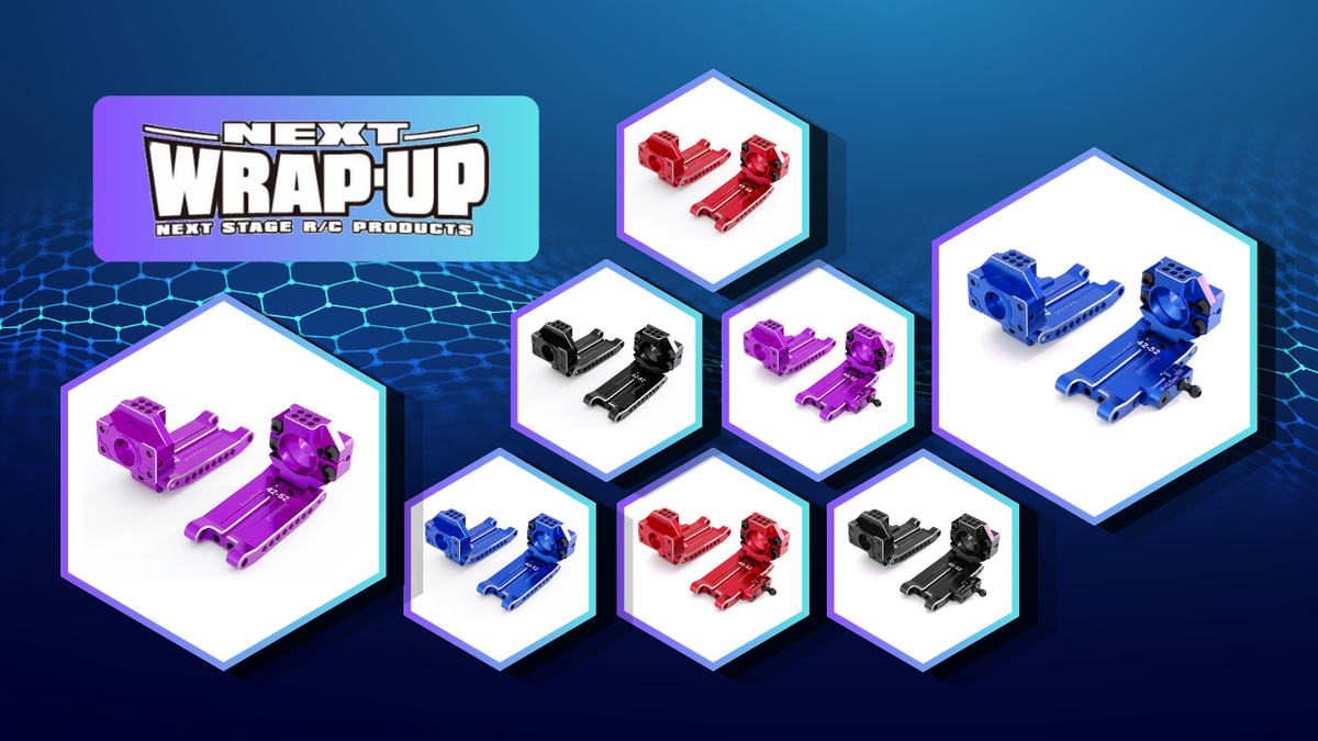New Pre Order from Wrap-Up Next: FSG2 Suspension System Version-L in Four Anodized Colours
