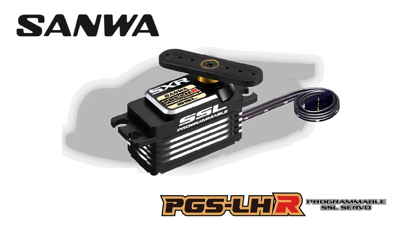 New from Sanwa: Gain Finesse And Authority With The PGS-LHR Programmable Servo