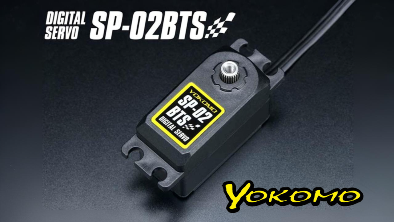 New Pre Order from Yokomo: High-Speed Response Servo for Off-Road and Touring Platforms