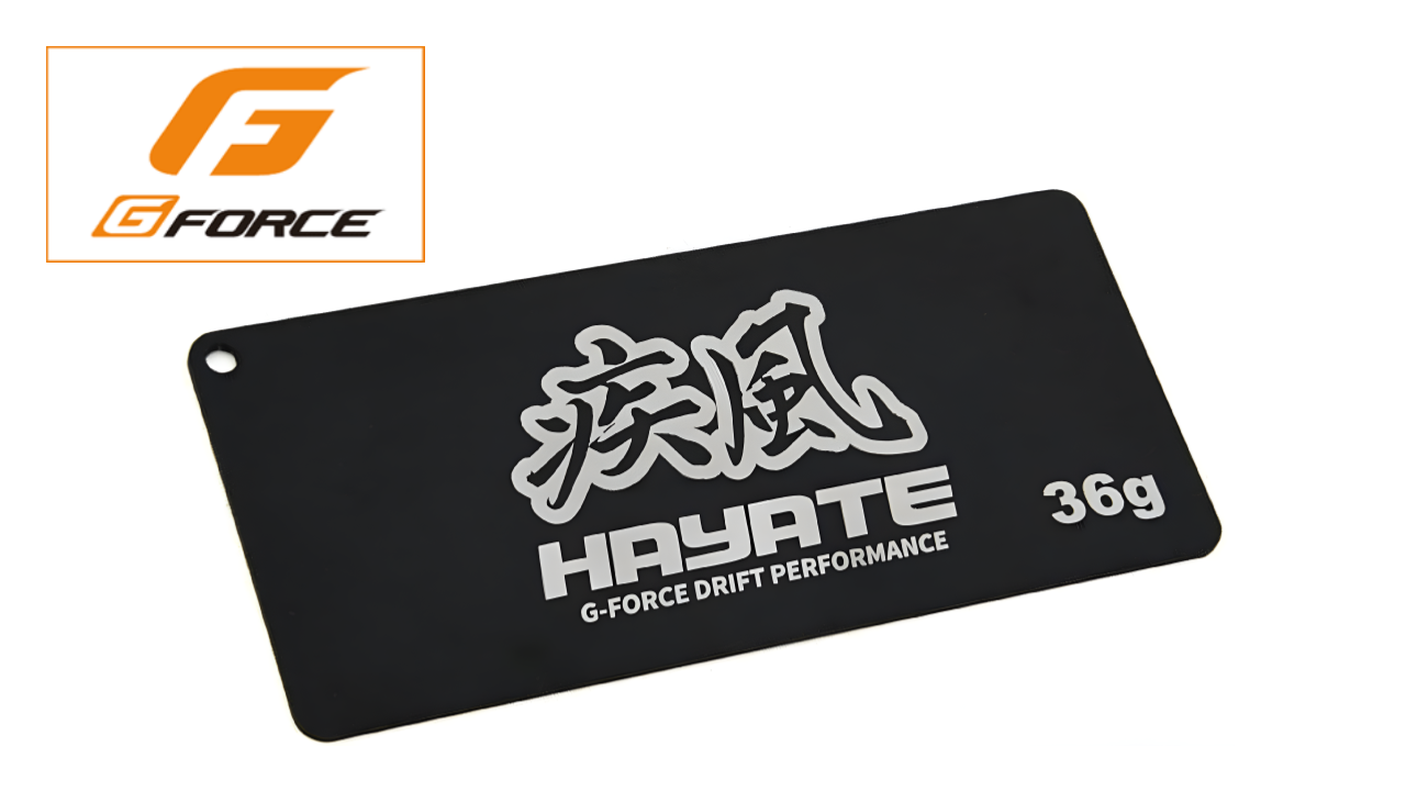 New from G-Force: GD105 Drift Weight Plate (36g) for Short Size – Improve Your Drift Dynamics