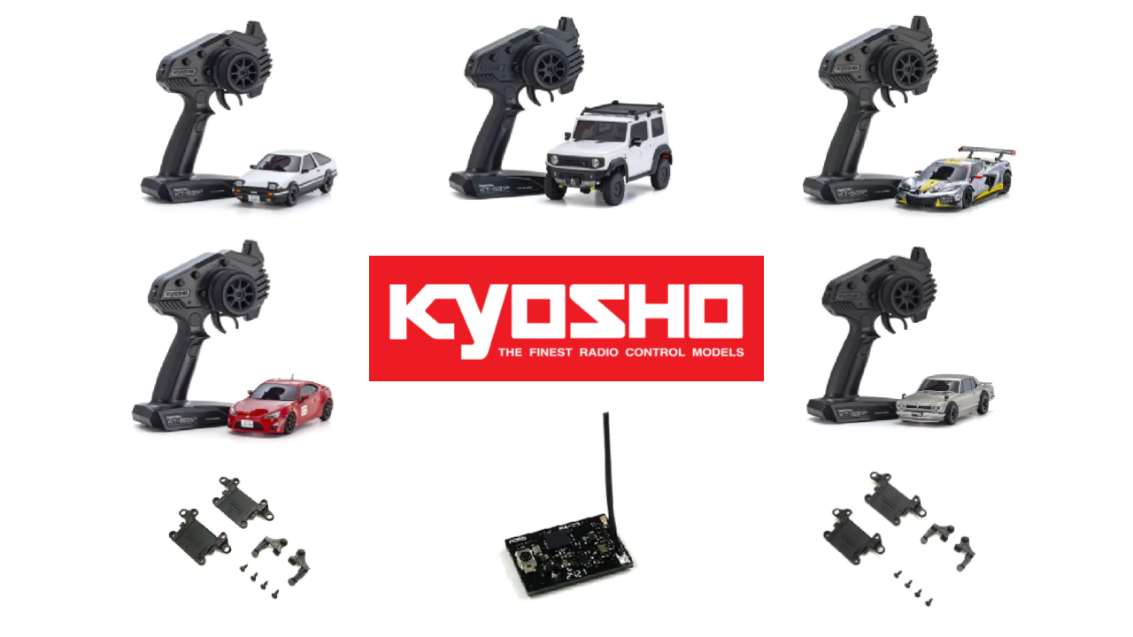 New from Kyosho: A Fresh Lineup of Vehicles and New Components for