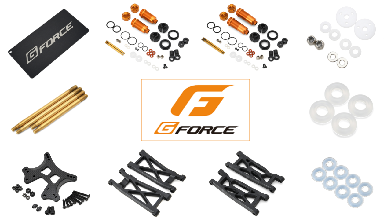 G-Force GENOVA and EX Series Parts: Enhance Your RC Setup with