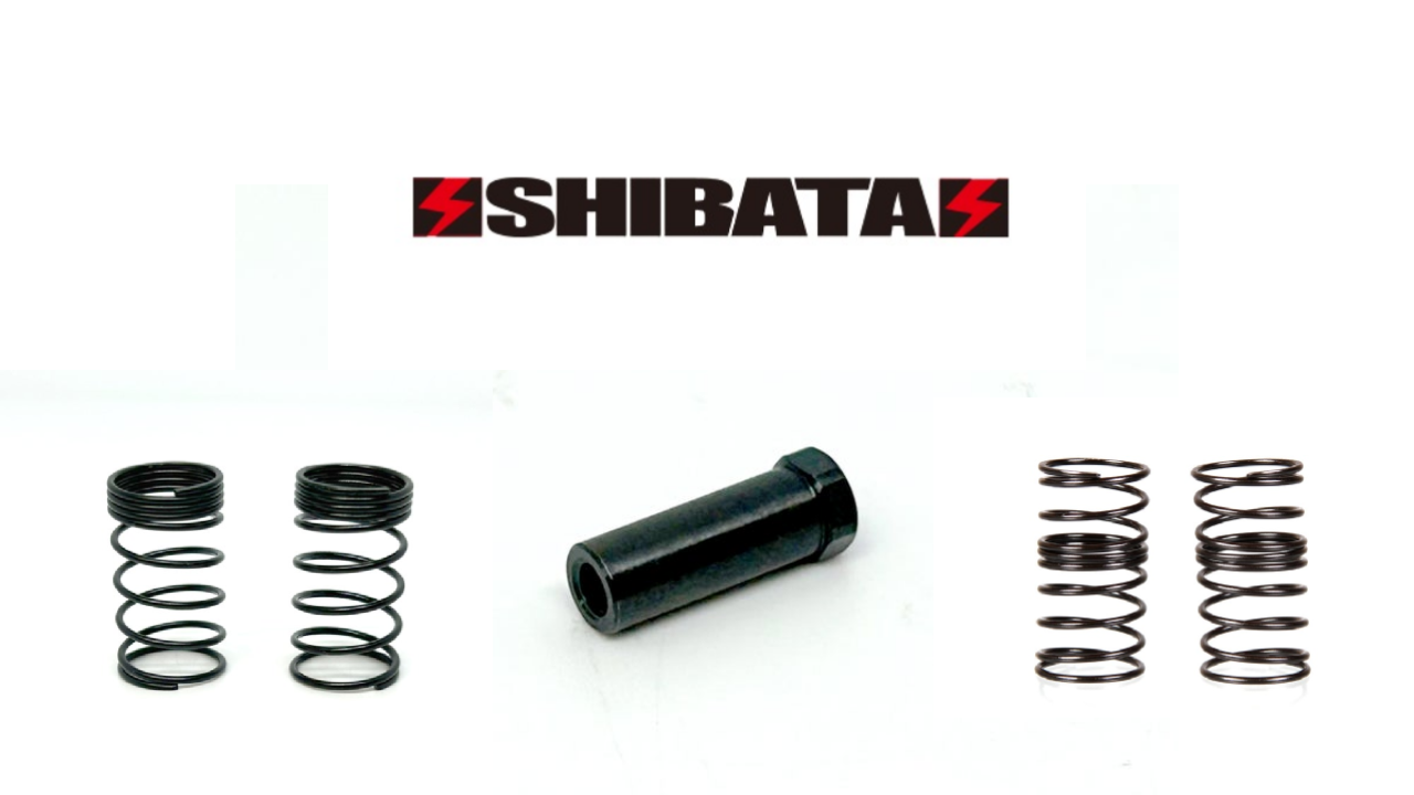 New from SHIBATA: GRK5R Performance Boosters Idler Shaft and Drift Springs