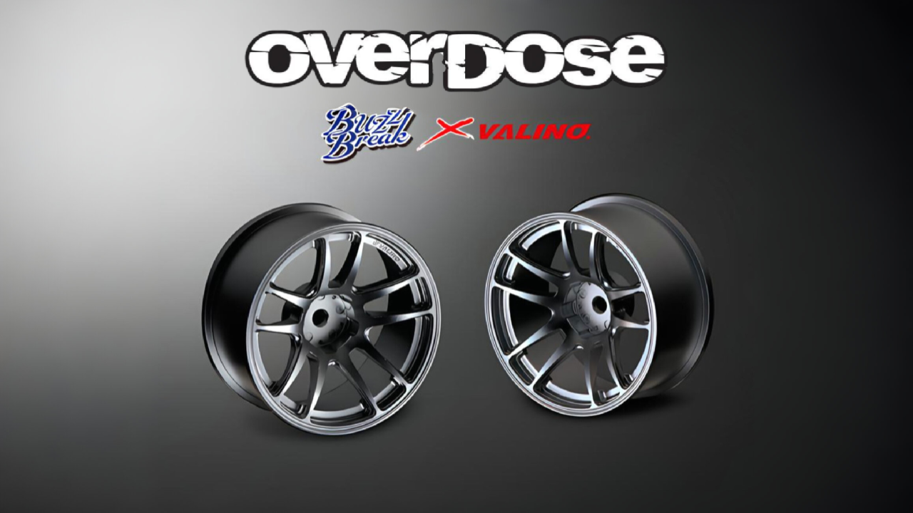 New from OVERDOSE: Conquer the Track with the BB-RW-012 VALINO N820S Aluminium Wheel 26mm