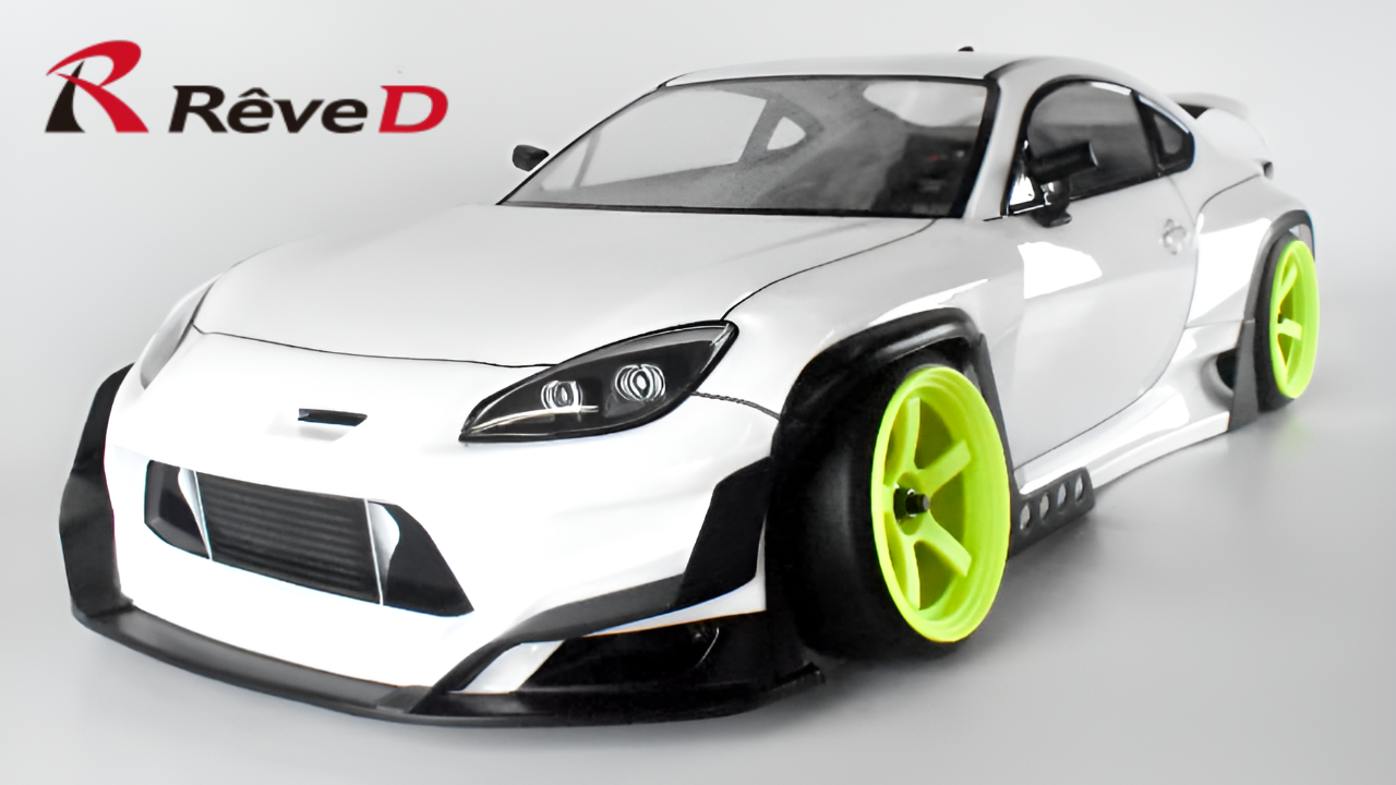 New from REVED: PANDEM GR86 Body Set - Bring Excitement to Your RC Project