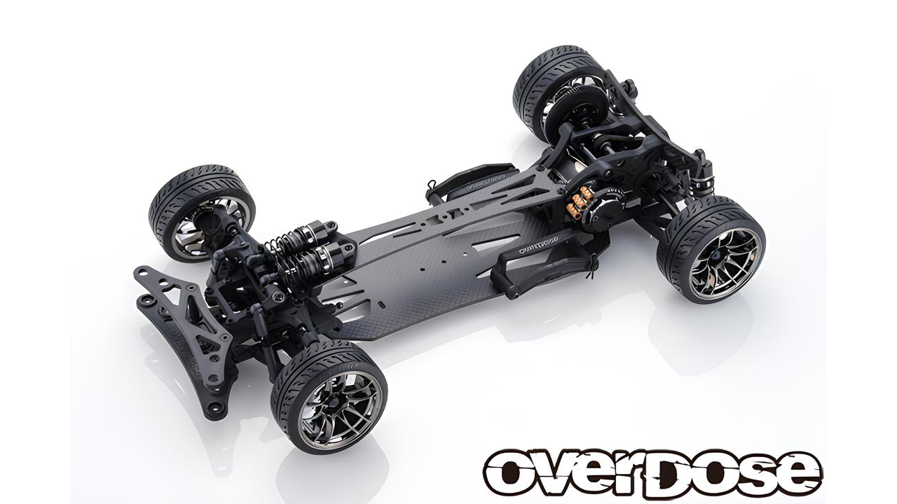 New from OVERDOSE: OD3920 GALM ver.2 Anti+ Chassis Kit – Unrivaled Handling Performance