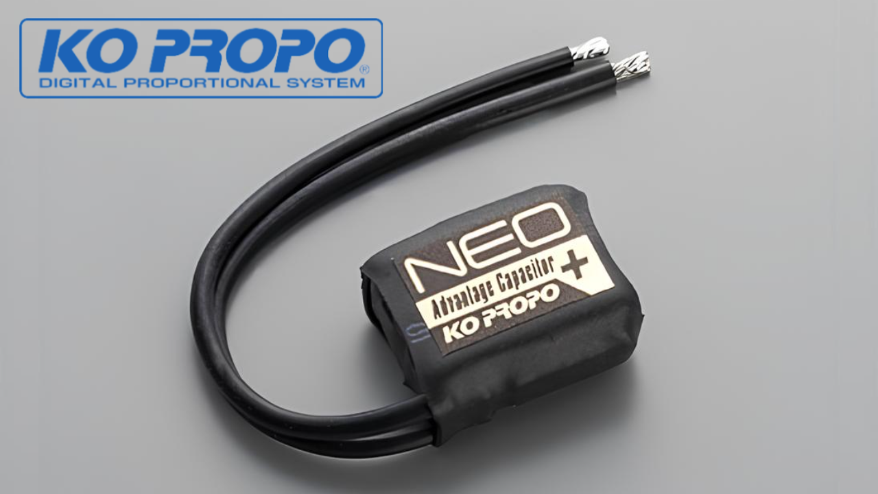 New Pre-Order from KO PROPO: 45565 NEO Advantage Capacitor+ to Boost Your Performance!