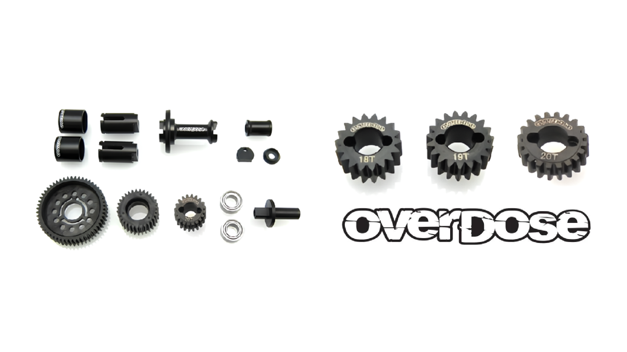 New from OVERDOSE: Instant Throttle Response Meets Customizable Gear Options