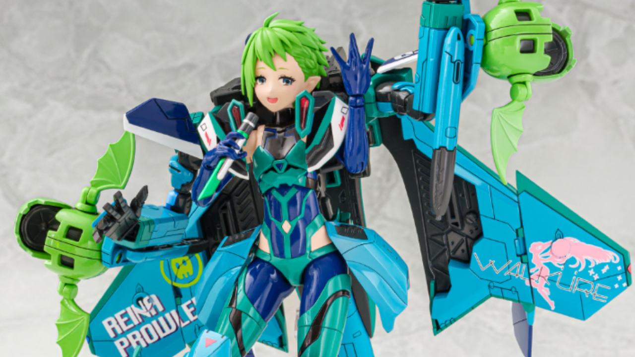 Reina Prowler Takes Flight: Aoshima's Stunning VFG Macross Delta VF-31A Kairos