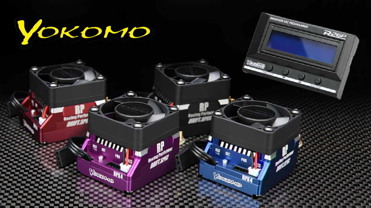 New From Yokomo: The RPX4 Speed Controller And Programmer For Complete Performance Setup