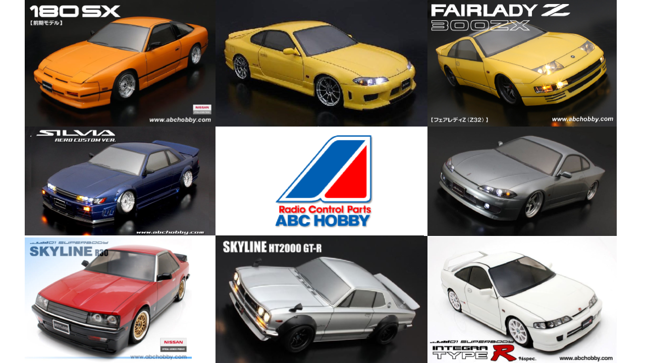 ABC Hobby's Best Car Bodies: Detailed Designs for Dedicated RC ABC Hobby's Best Car Bodies: Detailed Designs for Dedicated RC