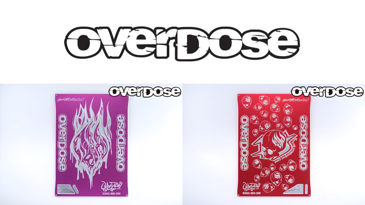 New from OVERDOSE: Eye-Catching Setting Boards Ver.2 for Serious RC Enthusiasts
