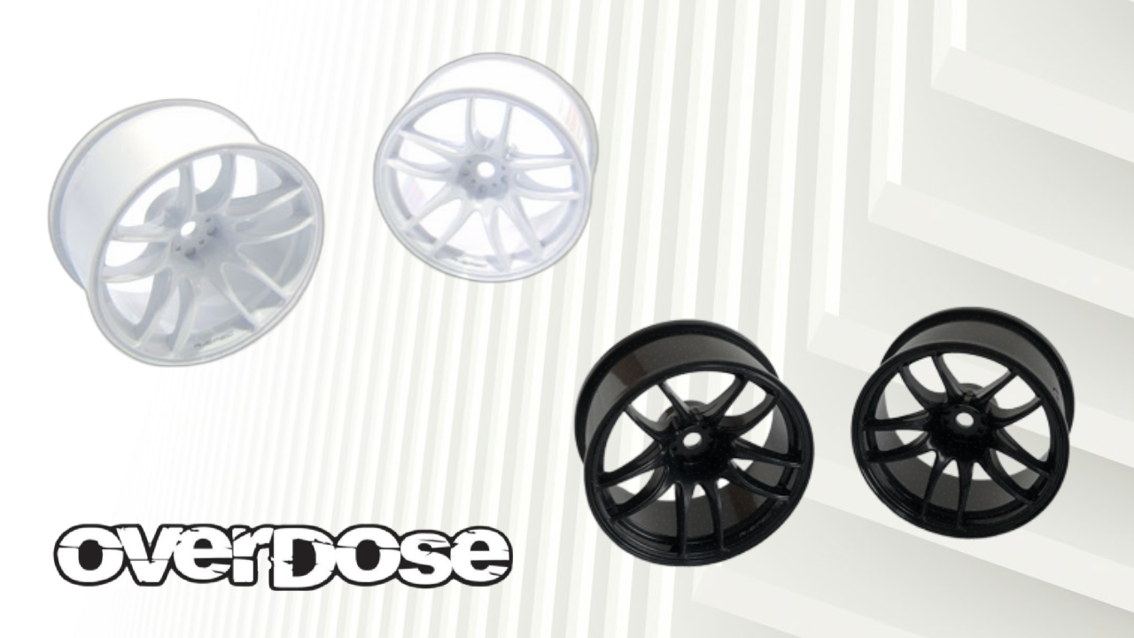 New from OVERDOSE: R-SPEC WORK EMOTION CR Kiwami Wheels in Bold Finishes (Reproduction)