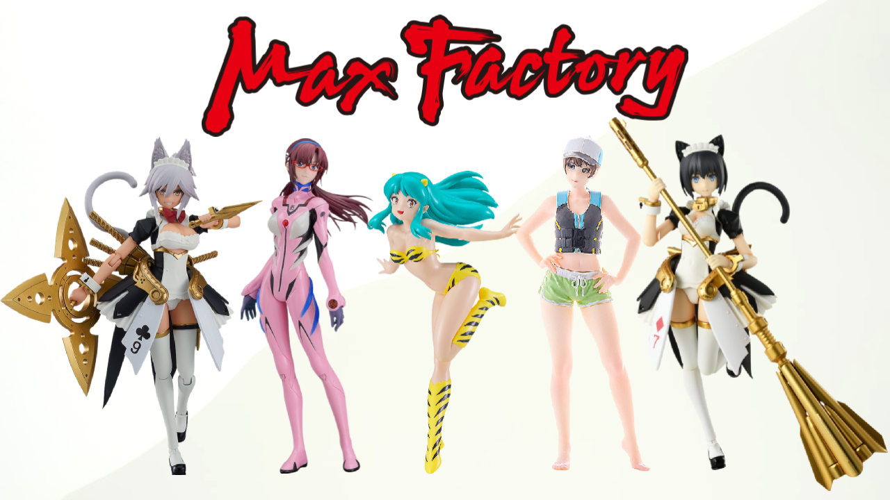 Max Factory Fresh Arrivals: PLAMAX Kits Featuring Sci-Fi Heroines and Beloved Characters