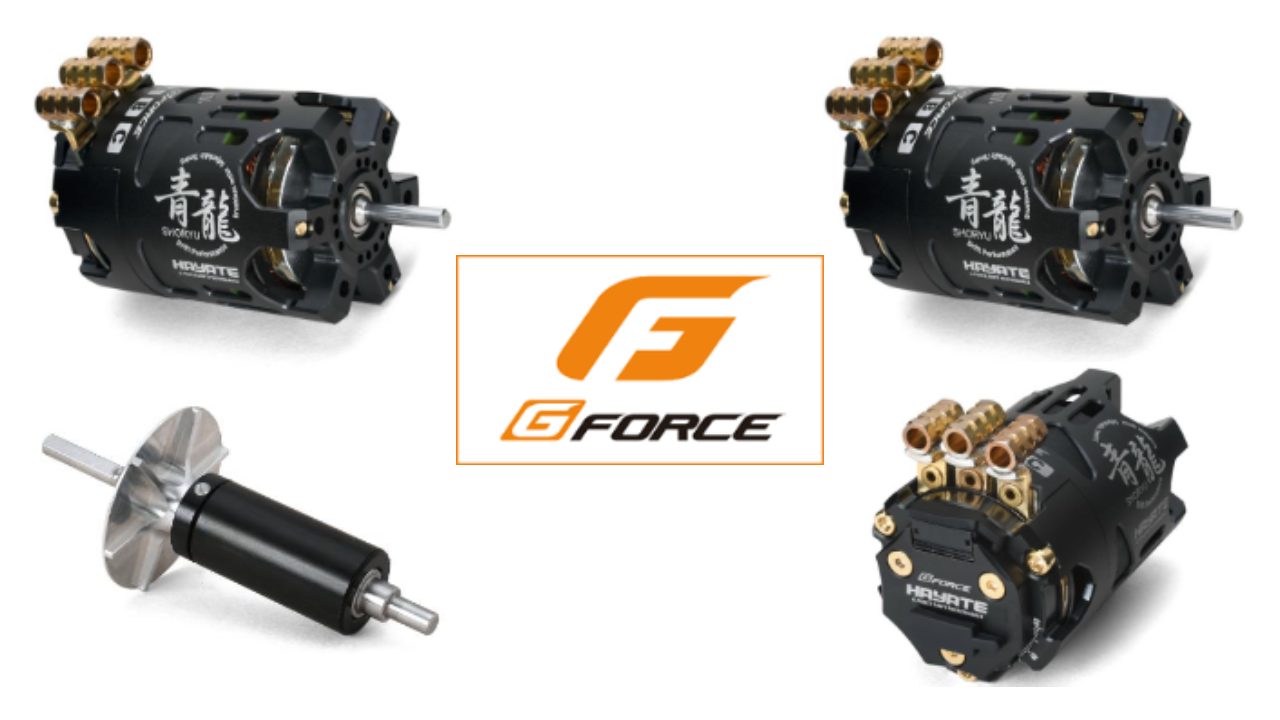 New from G-Force: High-Performance Shoryu Drift Motors New from G-Force: High-Performance Shoryu Drift Motors