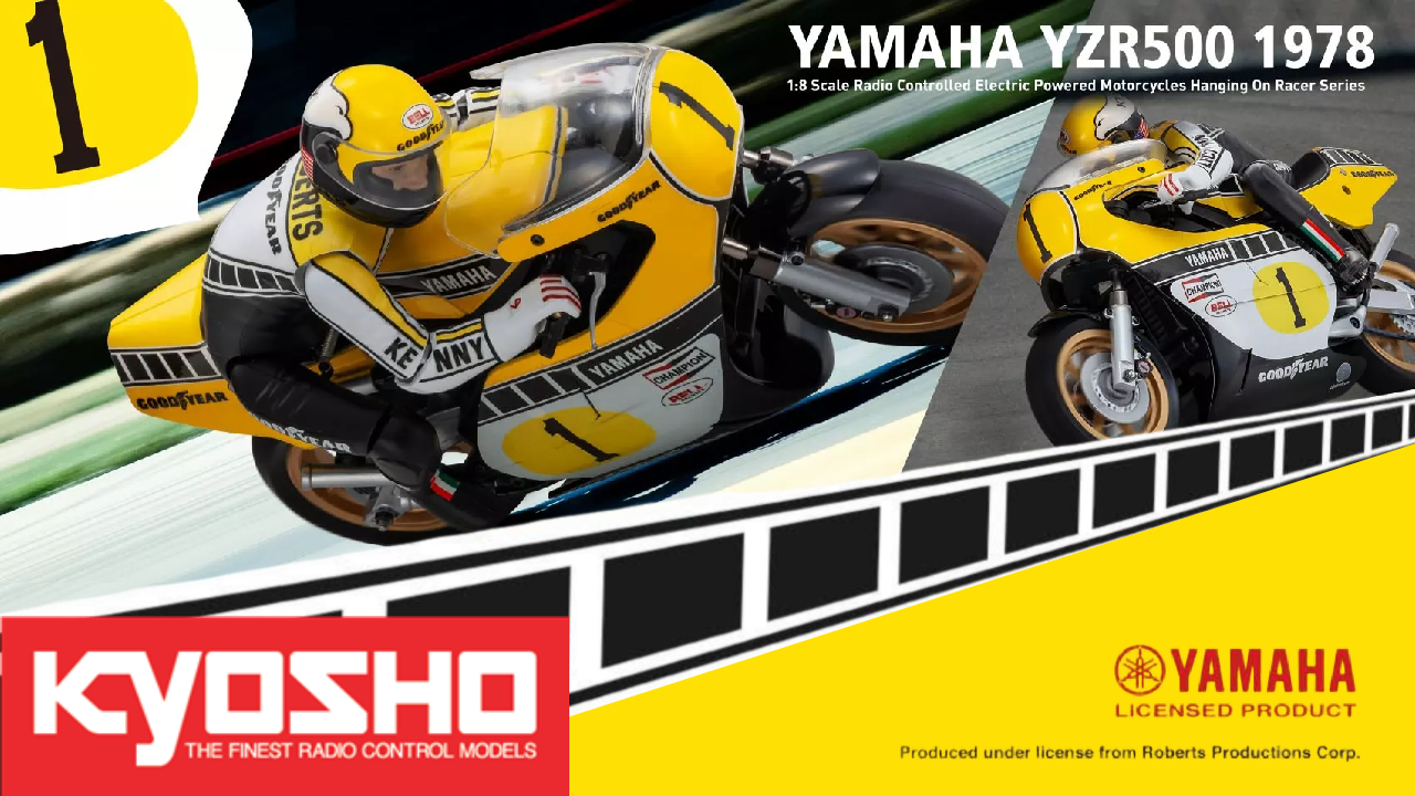 Fresh Arrival from Kyosho: A Vintage Racing Icon Faithfully Revived in the New YZR500 Kit