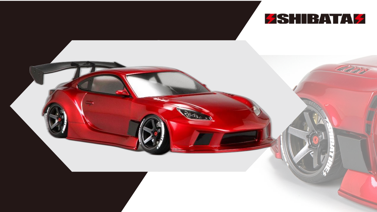 New from Shibata: Detailed 2024 GR86 Base Body with Balance of New from Shibata: Detailed 2024 GR86 Base Body with Balance of
