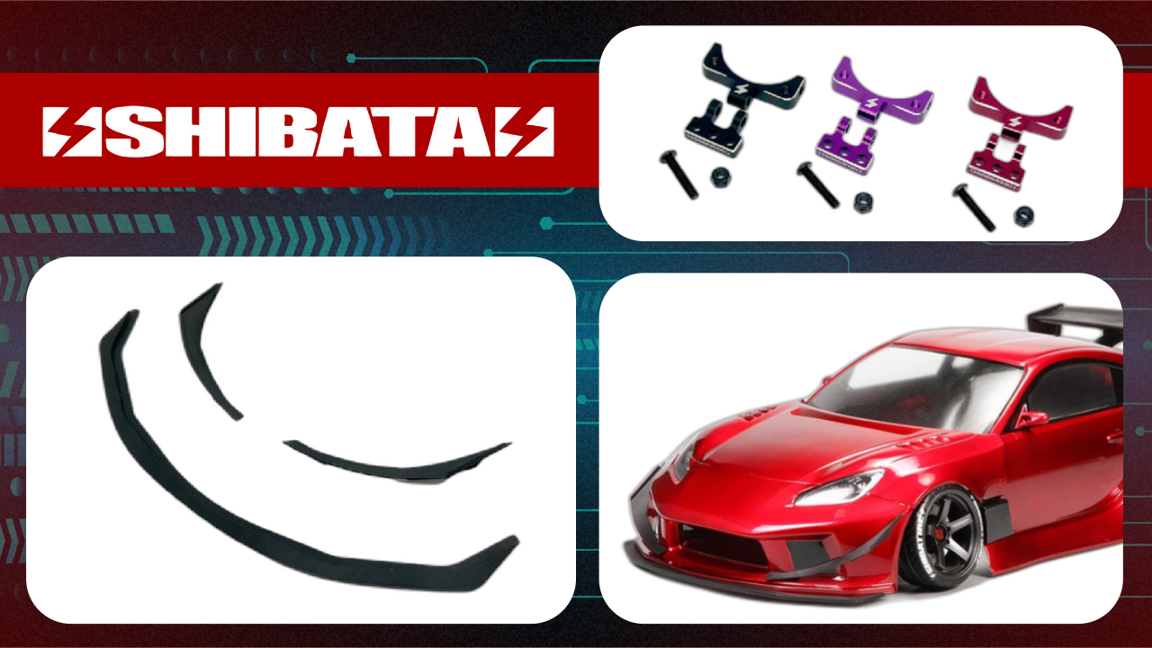 New from SHIBATA: Vibrant Fan Mounts and Streamlined Aero Kits for GRK and GR86 Builds