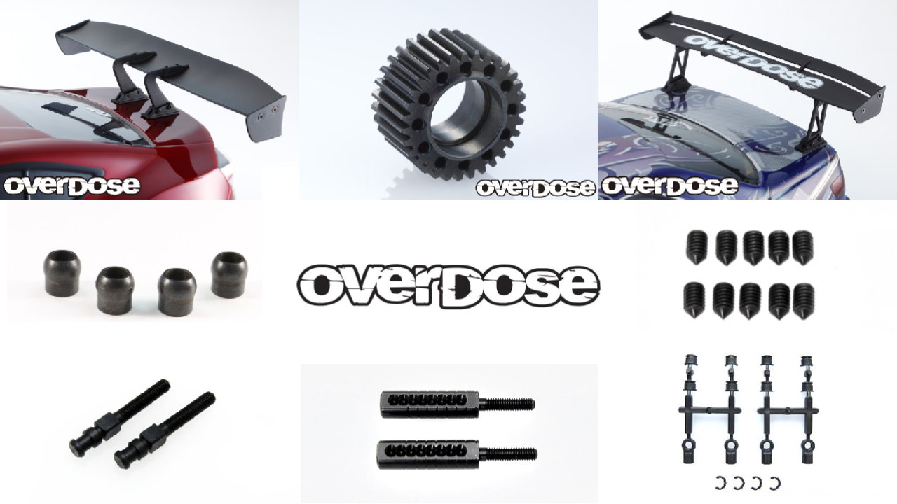 New Pre Order from OVERDOSE: Elevate Your RC Performance with High-Qua –  BanzaiHobby