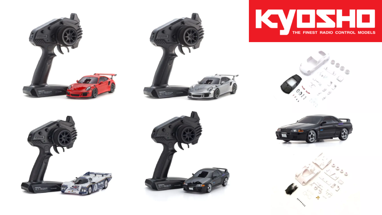 Fresh Arrivals: Kyosho's New Lineup Expands with Exciting Options Ready for Your Collection