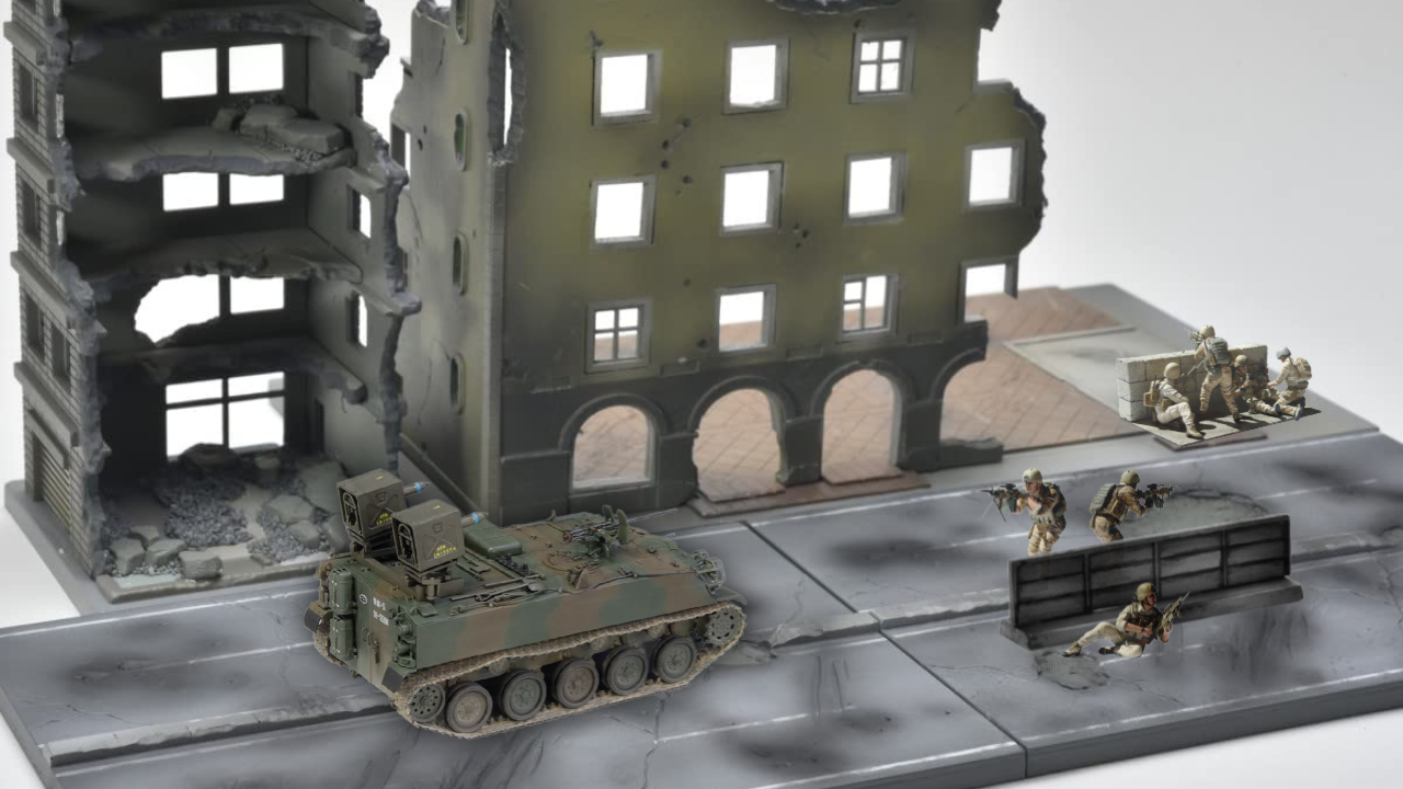 Shadows of the Battlefield: Recreating War Scenes with Military Diorama Landscapes