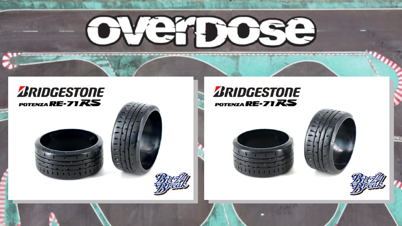New from OVERDOSE: Grip the Surface with New Bridgestone Potenza RE-71RS Tires
