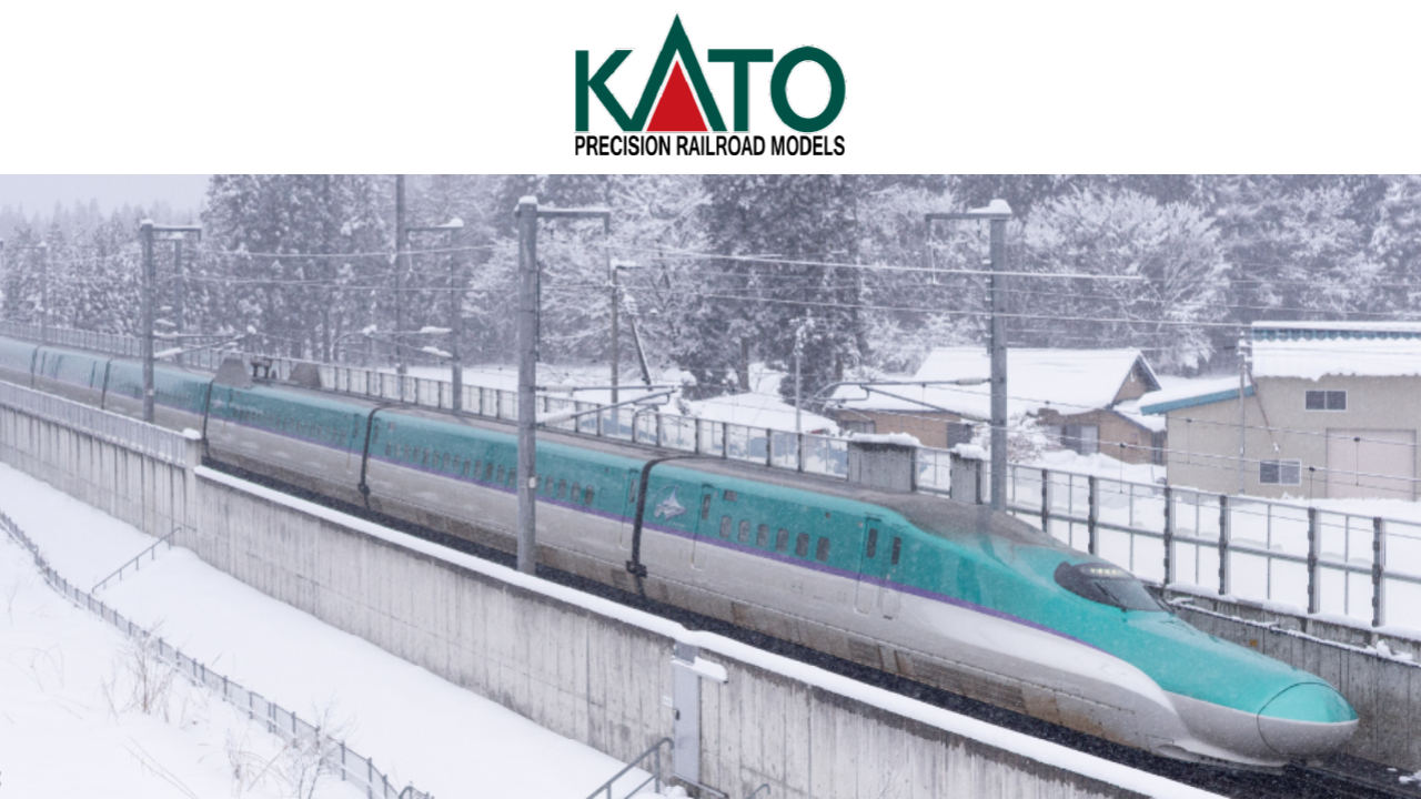 New from KATO: H5 Series Hayabusa Arrives with Expanded HO Lineup