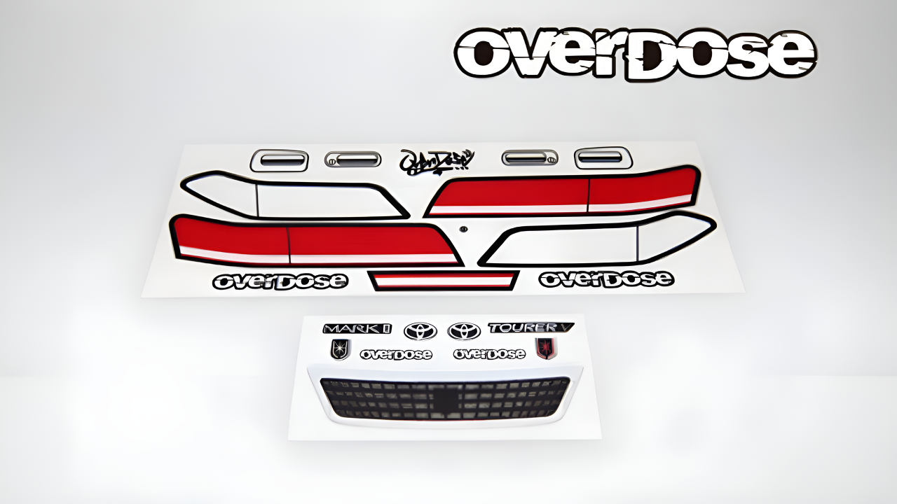 New from OVERDOSE: Amplify the Details with the 3D Graphic Weld Mark I Light & Grill Emblem Set