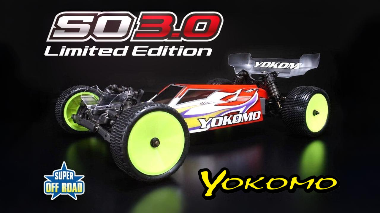 New Pre Order from Yokomo: Super Off-Road SO3.0 Limited Edition Focused on Track Control