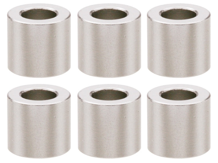 Square SGX-950S M3 Aluminum Color φ5.5×3×5.0t (Silver)6pcs - BanzaiHobby