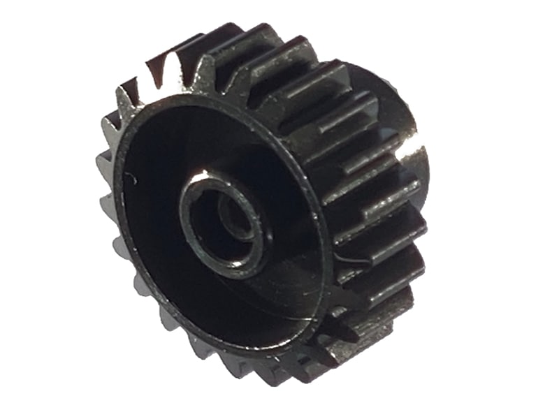 Square TGX-824 Hard Steel Pinion Gear 24T (06 Module) Tamiya General-Purpose - BanzaiHobby