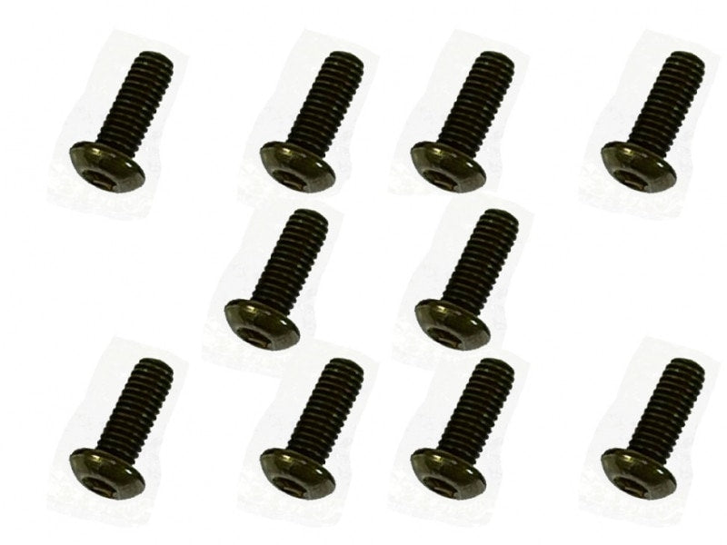 Square NFR-308 S-Flex titanium M3 hex botambis M3x8mm 10pcs - BanzaiHobby