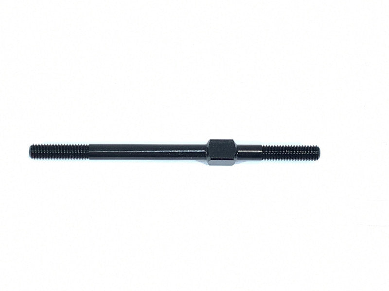 Square SHT-2252BK M3 Aluminum A7075 Turnbuckle 52mm Black 1pcs - BanzaiHobby