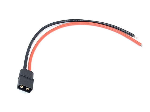 Square SGC-104M XT-60 connector male with 14AWG wire 200mm - BanzaiHobby