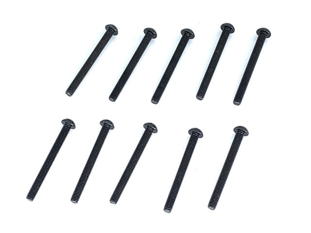 Square NST-330 3x30 Steel hex botambis (10 pieces) - BanzaiHobby