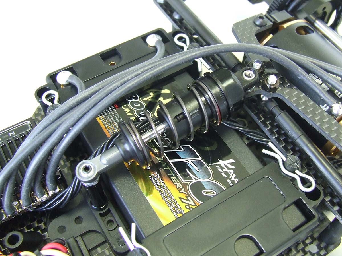 Kawada M334 M300GT2R Chassis Kit 1/12 DD Car Carbon Chassis (Mini Rubber Tires) - BanzaiHobby