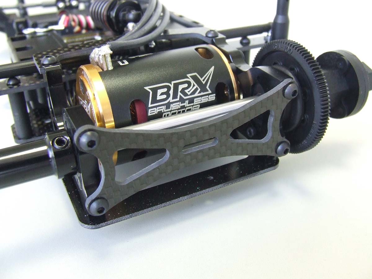 Kawada M334 M300GT2R Chassis Kit 1/12 DD Car Carbon Chassis (Mini Rubber Tires) - BanzaiHobby