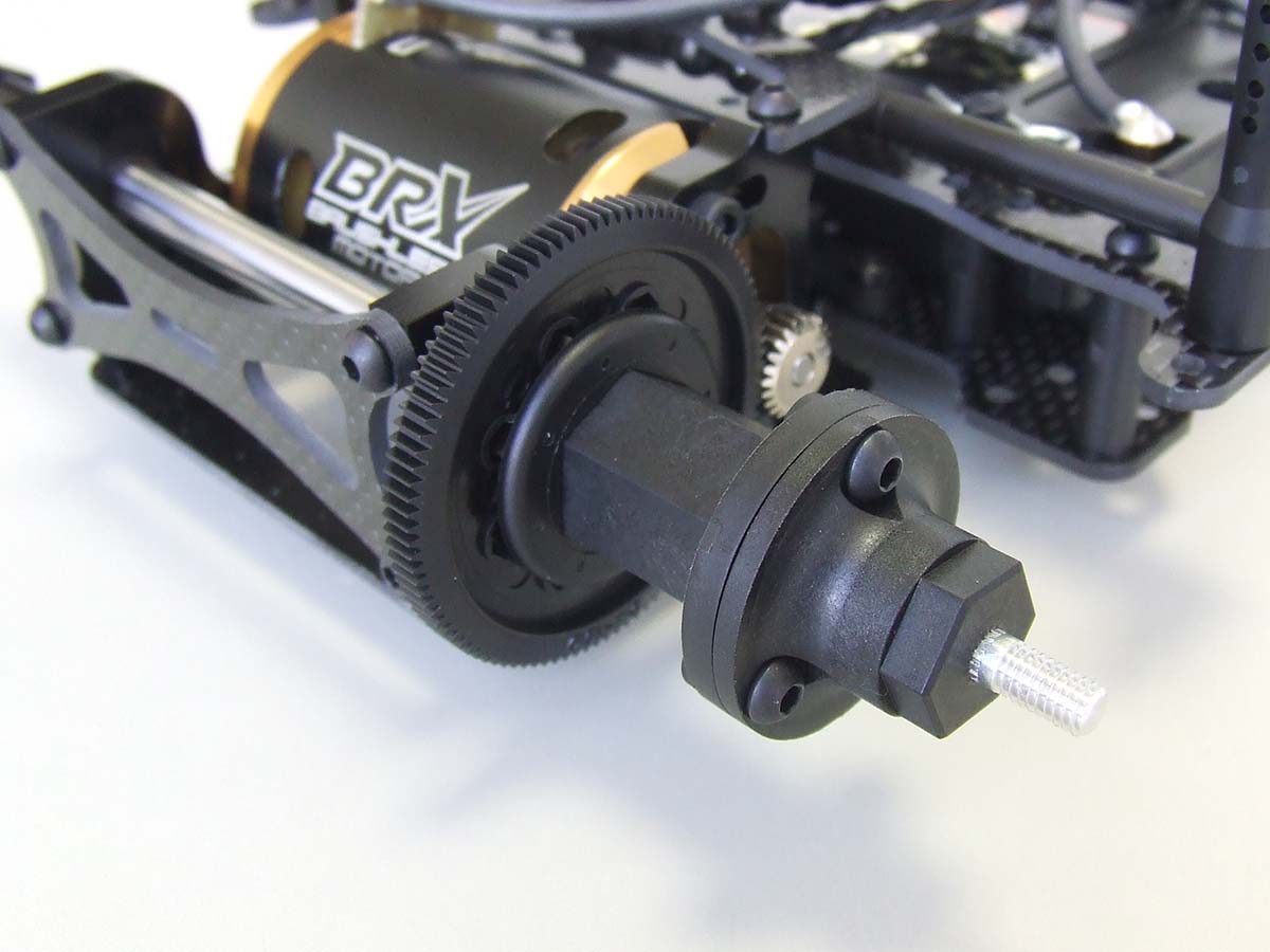 Kawada M334 M300GT2R Chassis Kit 1/12 DD Car Carbon Chassis (Mini Rubber Tires) - BanzaiHobby